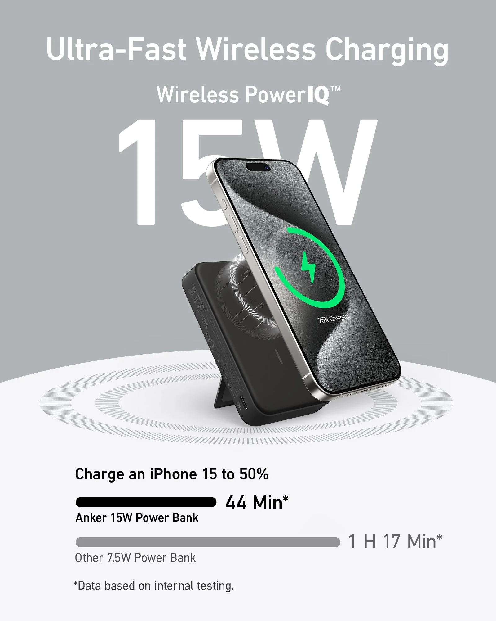 Anker MagGo Power Bank (10,000mAh), Qi2 15W Ultra-Fast Wireless Charging - Image 12