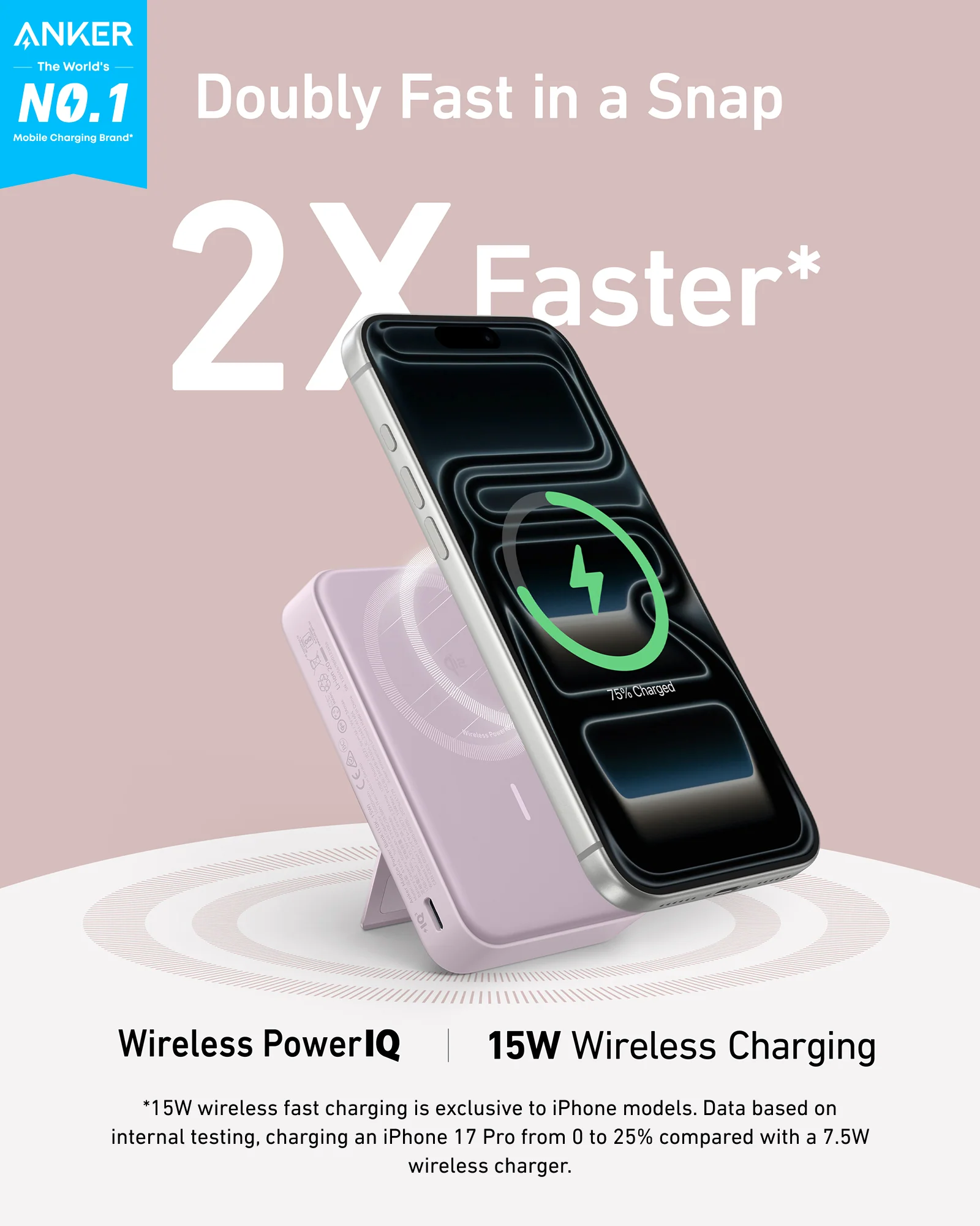 Anker MagGo Power Bank (10,000mAh), Qi2 15W Ultra-Fast Wireless Charging - Image 18