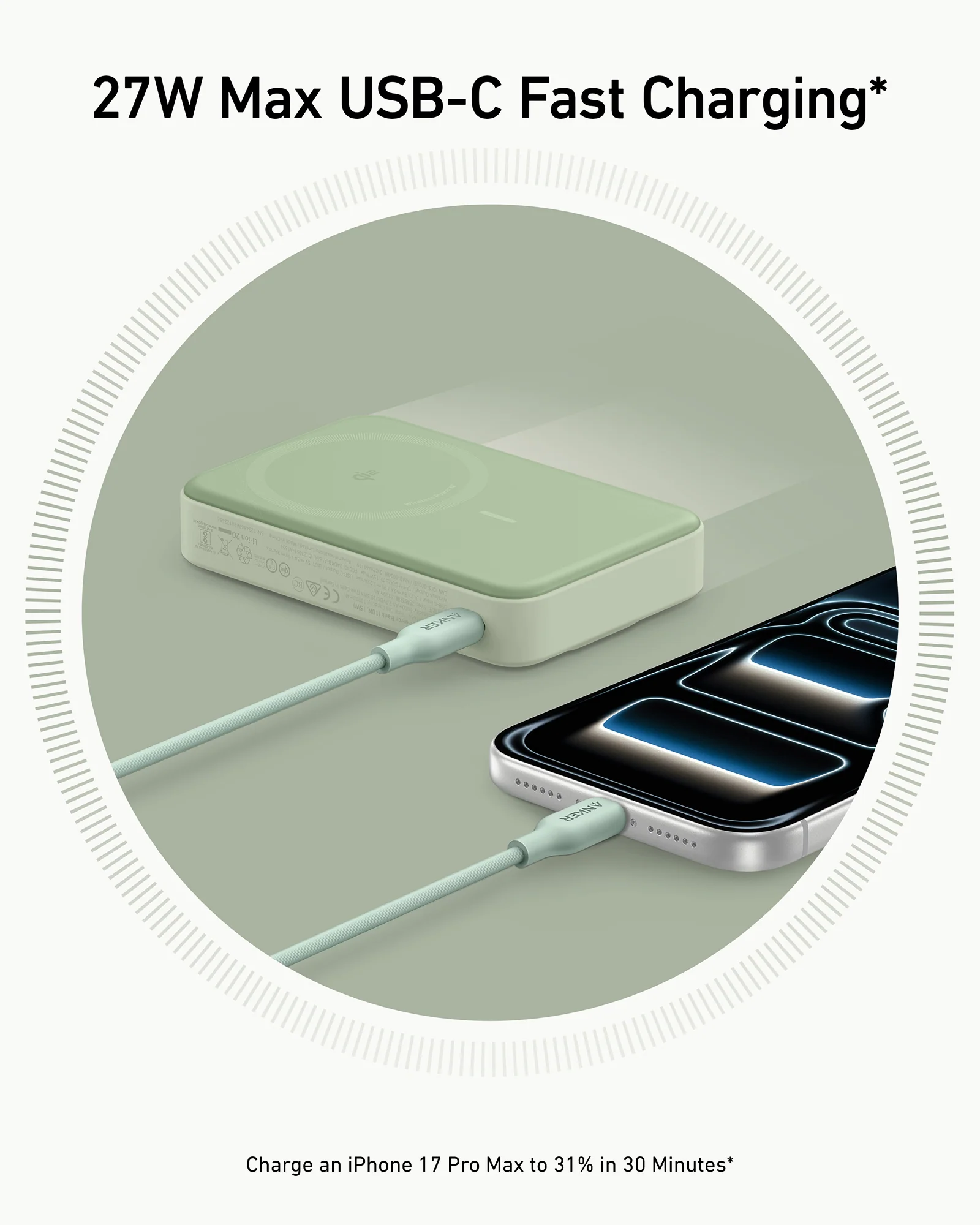 Anker MagGo Power Bank (10,000mAh), Qi2 15W Ultra-Fast Wireless Charging - Image 27