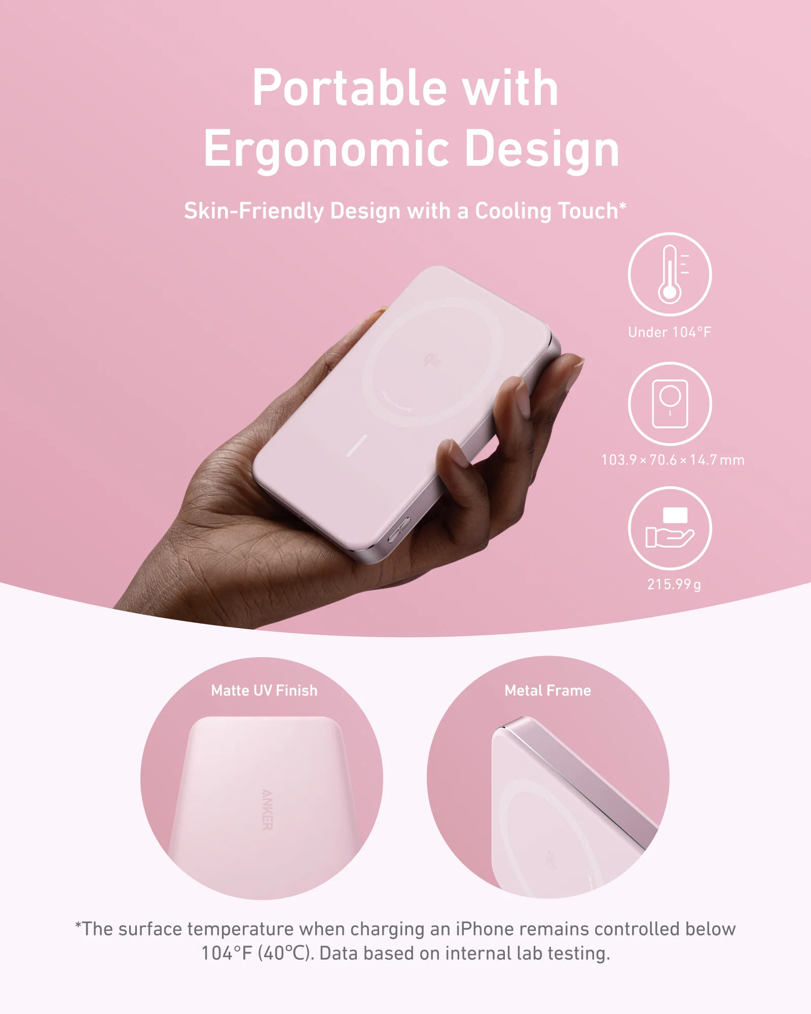 Anker MagGo Power Bank, 10,000mAh Wireless Charger, Ultra-Slim, 15W Fast Charging - Image 22