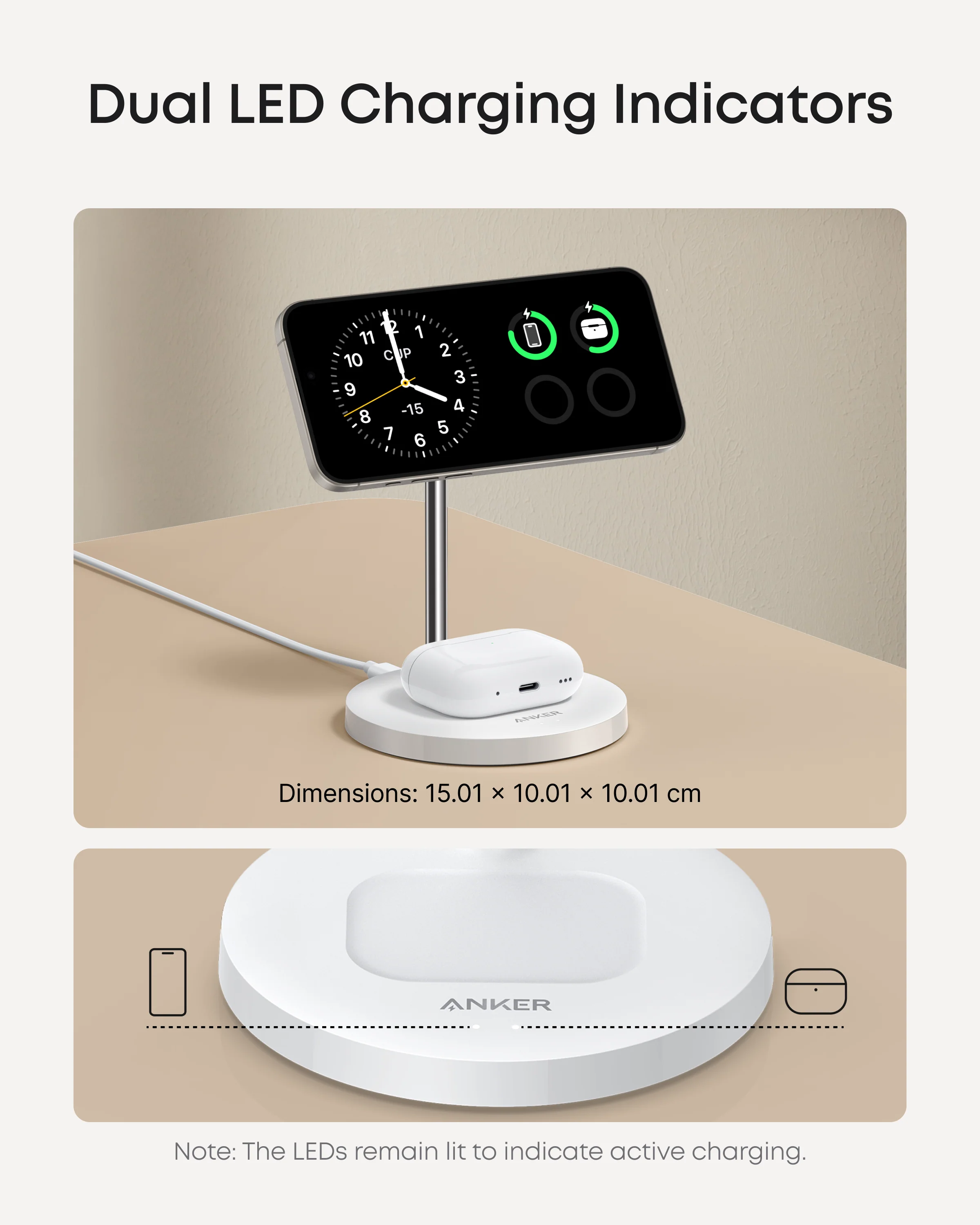 Anker MagGo Wireless Charger (2-in-1 Stand) - Image 10