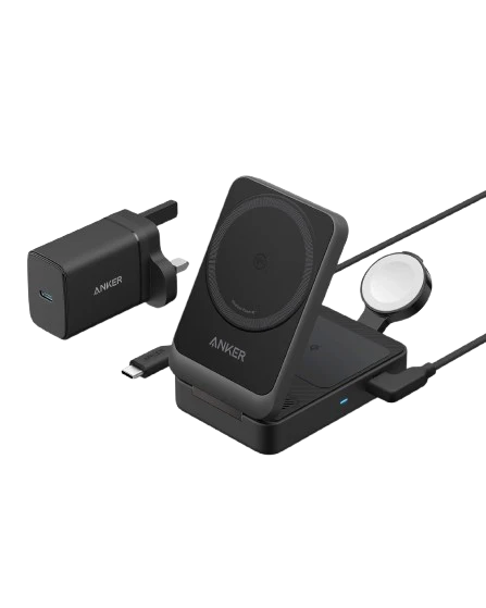 Anker MagGo Wireless Charging Station (Foldable 3-in-1) - Image 11