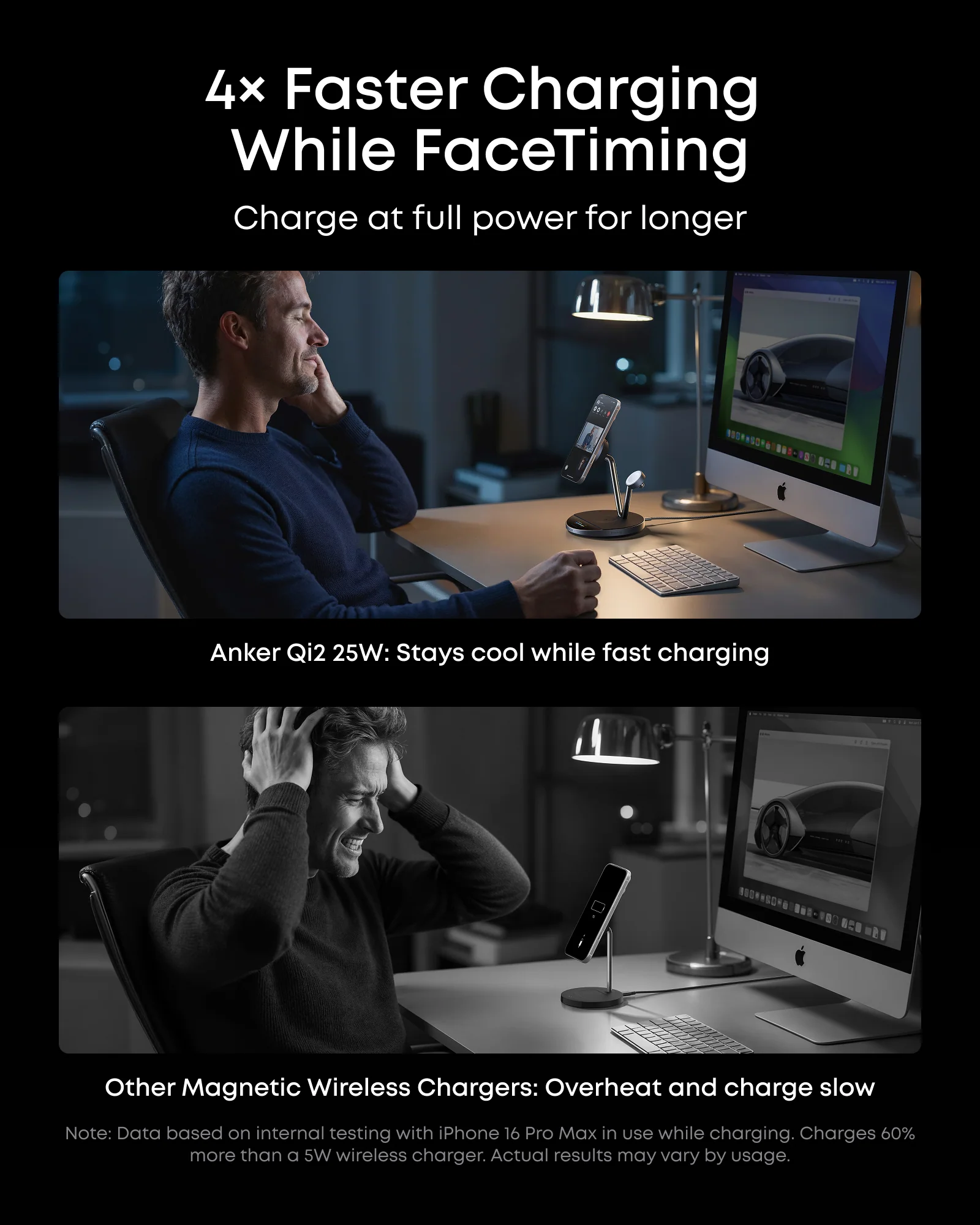 Anker Prime Wireless Charging Station (3-in-1, MagGo, AirCool, Dock Stand) - Image 4