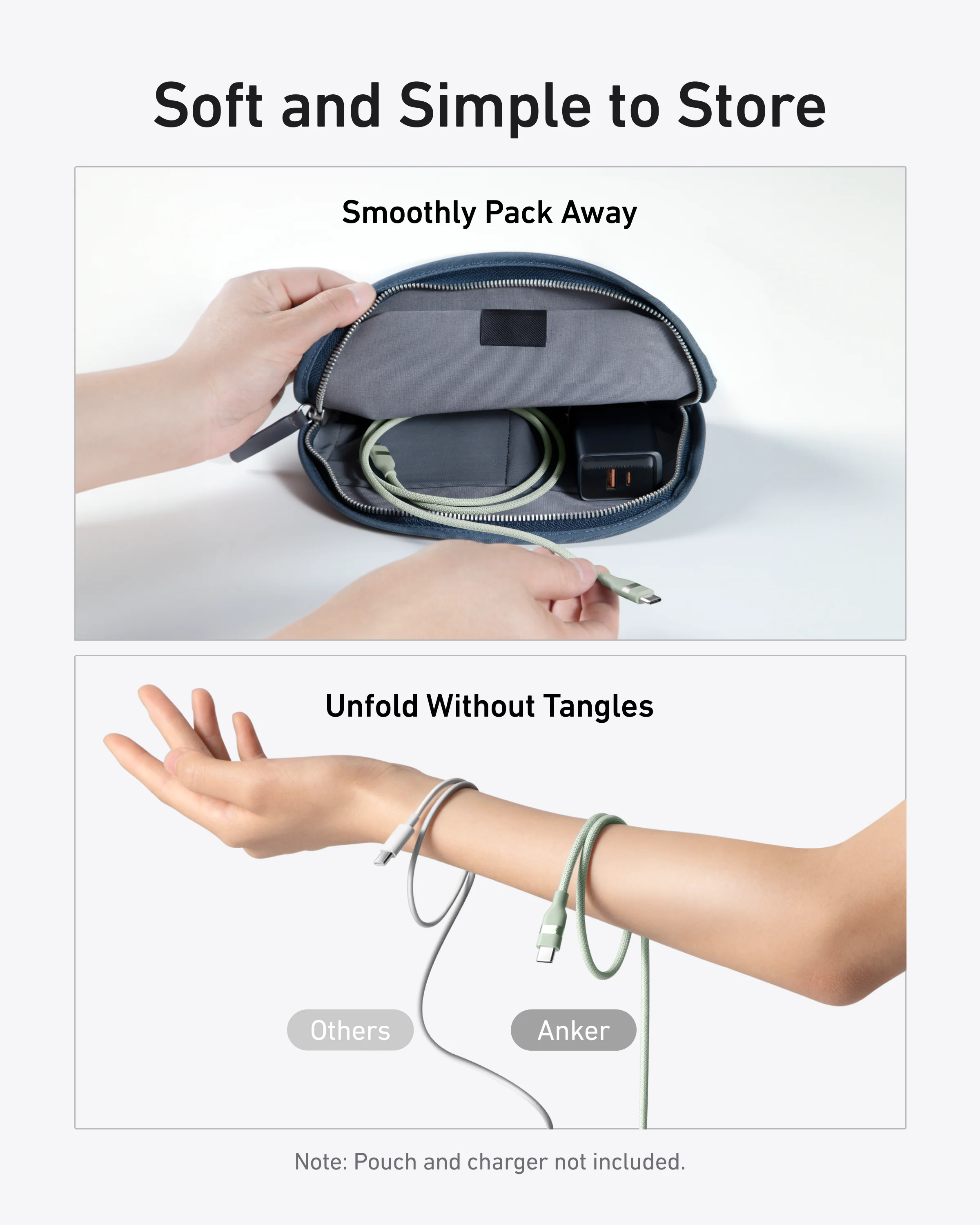 Anker USB-C to USB-C Cable (240W, Upcycled-Braided) - Image 23