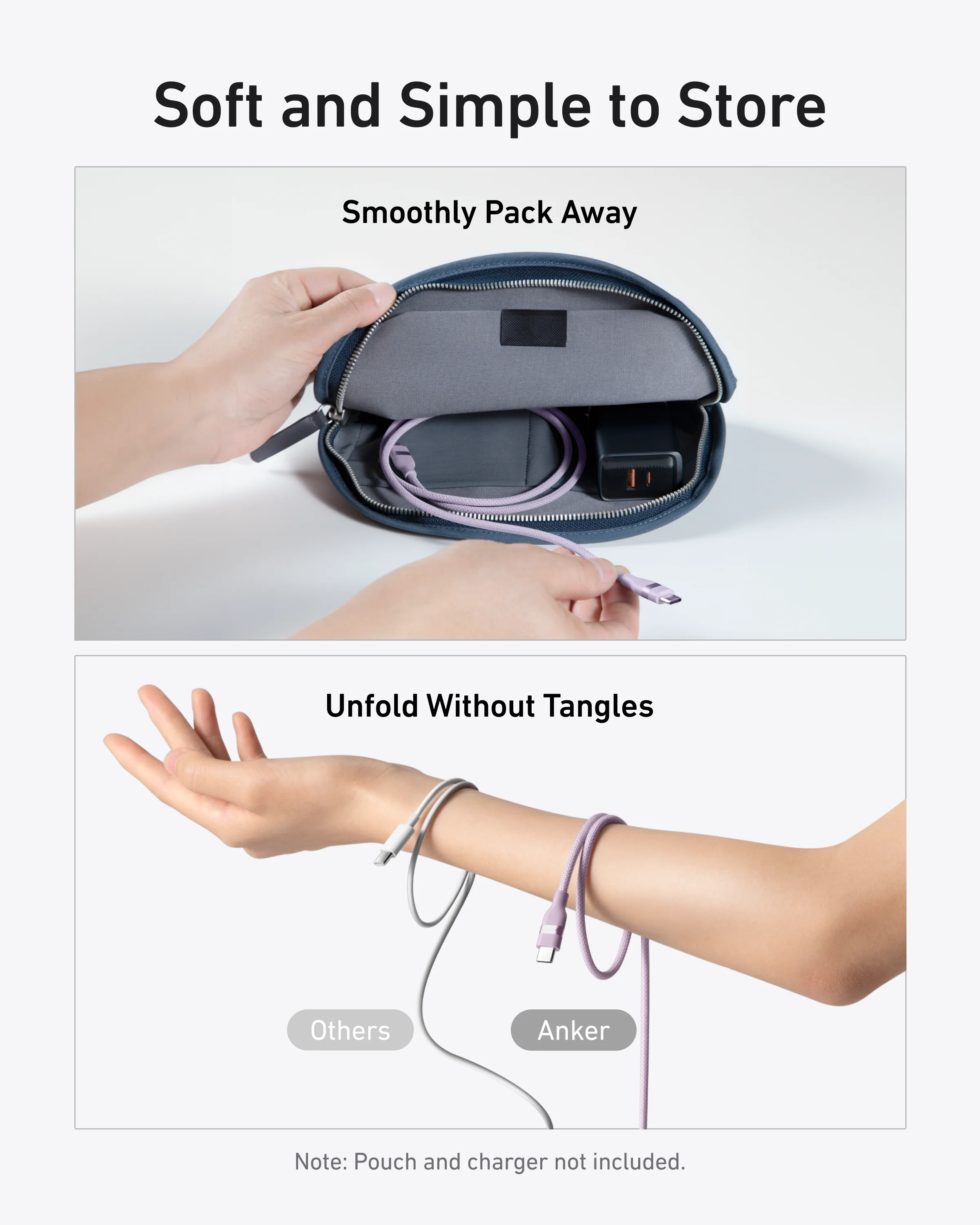 Anker USB-C to USB-C Cable (240W, Upcycled-Braided) - Image 28