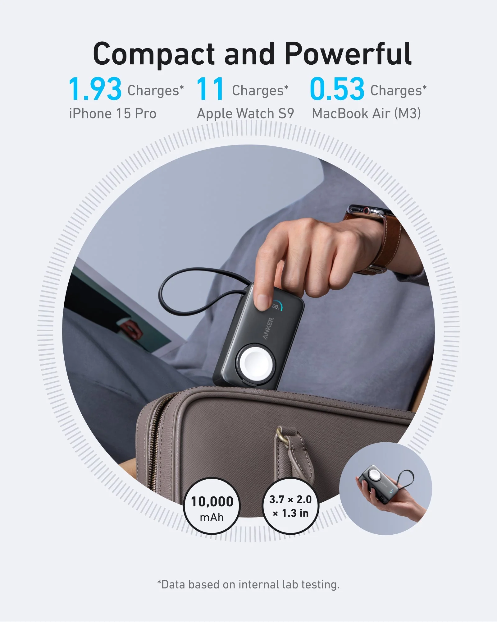 Anker MagGo Power Bank (10K, 35W, For Apple Watch) | Exclusive Livestream Offer - Image 12