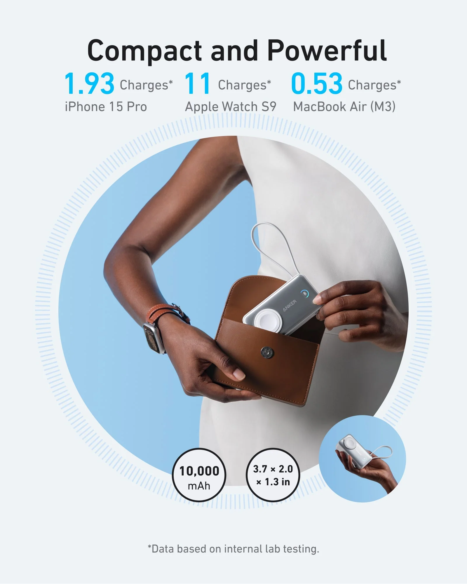 Anker MagGo Power Bank (10K, 35W, For Apple Watch) | Exclusive Livestream Offer - Image 4