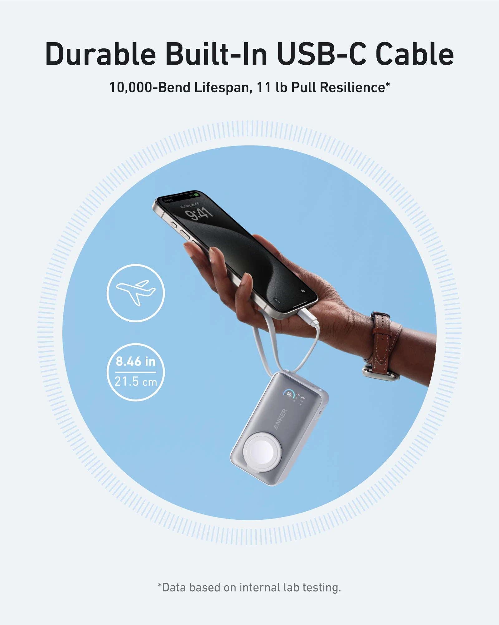 Anker MagGo Power Bank (10K, 35W, For Apple Watch) | Exclusive Livestream Offer - Image 5