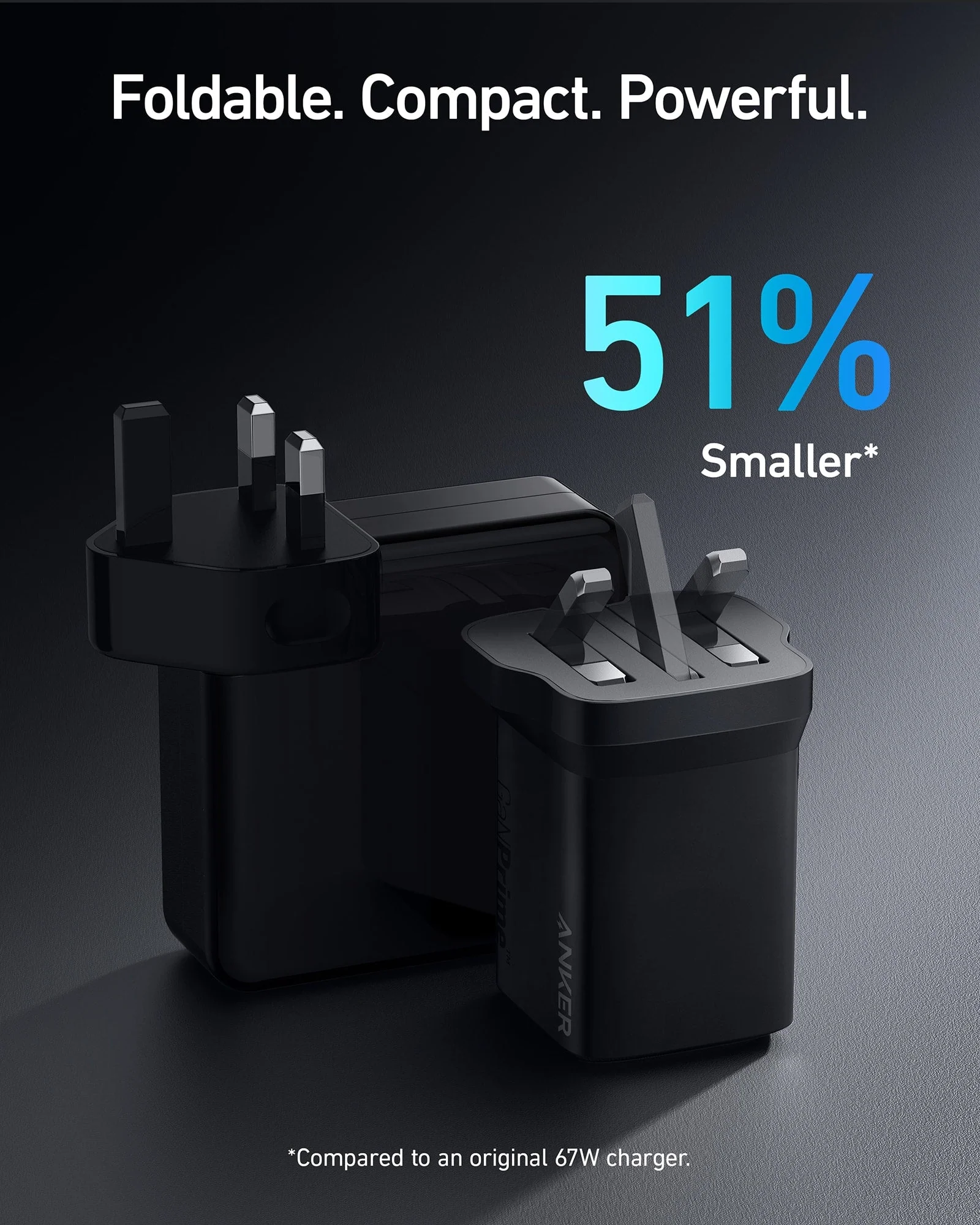 Anker Prime 67W GaN Wall Charger (3 Ports) - Image 4